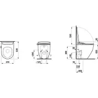 Laufen H603890000S002 WC-Sitz+Deckel CLEANET PRO