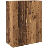 vidaXL Wandschrank Altholz 69,5 x 34 x 90 cm Holzwerkstoff