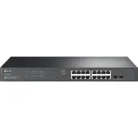 TP-LINK Netzwerk-Switch L2/L2+ Gigabit Ethernet (10/100/1000) Power over Ethernet (PoE) 1U Schwarz
