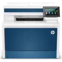 HP Color LaserJet Pro LaserJet Pro 4302dw Wireless Multifunction Farbe Drucker, Kopierer, Scanner; Duplex, Laser, Farbdruck, 600 x 600 DPI, A4, Direktdruck, Blau, Weiß