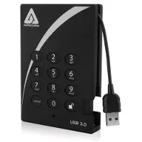 Apricorn A25-3PL256-1000, 1 TB, 3.2 Gen 1 (3.1 Gen 1), 5400 RPM, Schwarz