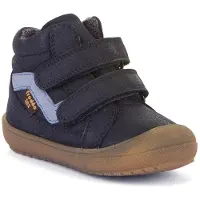Froddo FroddoTex Ollie Kleinkinder Wasserdichte Klett-Stiefelette Dunkelblau (Dark Blue), G2110139-1 - Gr. 23