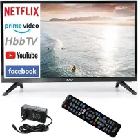 Xoro HTL 2477, 59,9 cm (23.6"), 1366 x 768 Pixel, LED, Smart-TV, WLAN, Schwarz