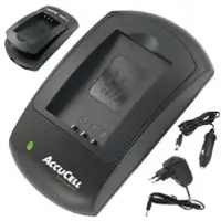 AccuCell Ladegerät passend für Pentax D-Li68, Optio A36, S10, S
