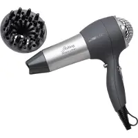 Clatronic Haartrockner mit Diffusor und Formdüse | Hair Dryer mit "Cool Shot" | 3 Leistungsstufen und 2 Gebläsestufen | 2000 Watt | HTD 3055