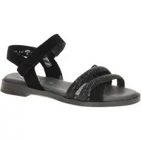 Gabor 85.501 Damen Sandalette - Riemchen Sandalen schwarz
