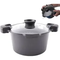 Orion Nudeltopf Pastatopf 24 cm GRANDE Deckel mit Abgießrand