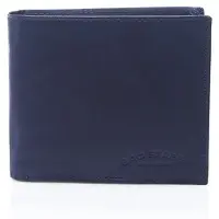 Bag Street Große Herren-Lederbrieftasche in Dunkelblau C65