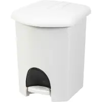 PLAST TEAM Tret-Kosmetikeimer 6 Liter weiß