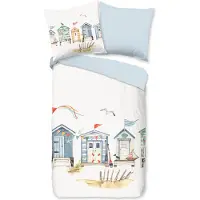 Muller Textil Duvet cover Good Morning 135x200 + 1* 80x80 cm - maritime/ beach houses
