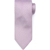 Suitable Seide Krawatte Small Dots Rosa
