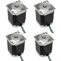 OEM Schrittmotor, 270 oz-in Haltemoment, effiziente Steuerungstechnologie, 4 Stück Motor