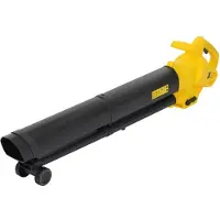 StarTech.com Elektrischer Laubbläser Laubsauger - Handgerät 3000W - Zwei Luftrohre (2x) - 15000 U/min - 220–240V - Nylon Fangsack - gelb
