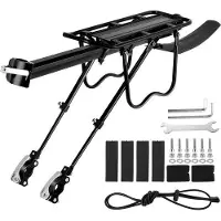 OEM Rückenträger verbreiterung - Fahrradträger - Hintenträger verbreitung - Fahrradzubehör - Extra breit - Transporttasche - Fahrradtaschen - Einkauf - Urlaub - E-Bike Transporttasche