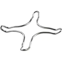 Fackelmann 78321 Gasherdständer 2 Einheiten Silber Silber One Size