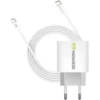 Avizar Mayaxess, 20W Netzteil für Pixel 9a + USB-C Kabel 1m, Weiß