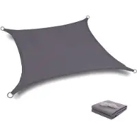 OEM Wasserdicht Sonnenschirm - Rechteckig 2x3m, 95% UV-Schutz, für Außen, Terrasse, Garten, Balkon