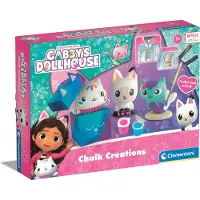 Clementoni Kreativset "Gabby's Dollhouse, Kreativ-Set lustige Figuren", bunt, Kreativsets, Kinder, Kreativset, Made in Europe