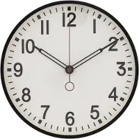 Atmosphera Wanduhr CORY, Ø 29 cm, minimalistisches Design, analoge Anzeige mit arabischen Ziffern