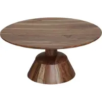 Marrakesch Orient & Mediterran Interior Couchtisch Adisa mit natürlicher Maserung, als praktische Ablage, in Braun 76 cm
