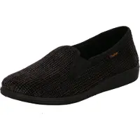 Fischer Markenschuh Herren Hausschuh Frank grau schwarz