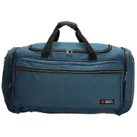 Christian Wippermann Herren Tasche Reisetasche Sporttasche Weekender Bag XL Blau