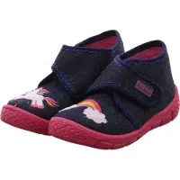 Fischer Markenschuh Jungen Hausschuh Honey blau