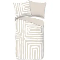 Muller Textil Duvet cover Good Morning 155x220 + 1* 80x80 cm - abstract / modern / graphic