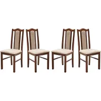 LeafDesign ESSZIMMERSTUHL - 4er-Set Bos 2 nussbaum berlin new 3