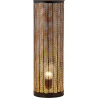 Marrakesch Orient & Mediterran Interior Tischlampe Aigna mit E27-Fassung, für stimmungsvolles Licht, in Schwarz 48 cm