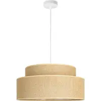 FKL DESIGN Home Deco Hängelampe Braun Beleuchtung Hängeleuchte aus Serie BE110-H-BB (Braun)