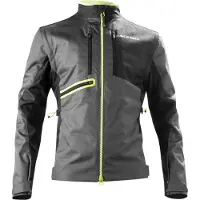 Acerbis Enduro One Motorrad Textiljacke, schwarz/gelb, 2XL