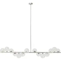 Kare Scala Balls Hängeleuchte, silber