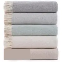 OEM Vielseitige und elegante Bettwäsche für Bett und Sofa in Cremefarbe, 100% Baumwolle.