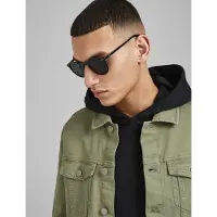 Jack & Jones Sonnenbrille "JACRYDER SUNGLASSES NOOS", Herren, schwarz, unifarben, Sonnenbrillen Sonnenbrille