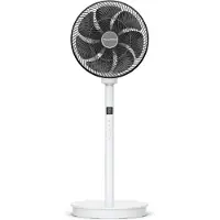 Rowenta Standventi Turbo Swift Silence, Haushalts-Lamellenlüfter, Weiß, Schwarz, Flur, 45 dB, 34 cm, 1800 m³/h