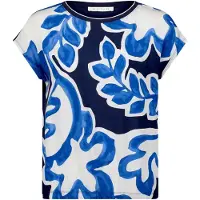 Betty & Co Betty&Co Kurzarmshirt "Damen mit Print" 1