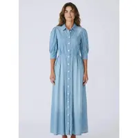 Marella für Damen. 2613221074200 Kleid Mlscerchia Denim (40), Blau, Lässig, Polyester