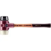 HALDER SIMPLEX Schonhammer Ø 60 mm Gummi / Nylon mit Tempergussgehäuse