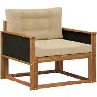 Syfax Outdoor Mittelsofa Natur