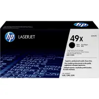HP 49X Schwarz Original LaserJet Tonerkartusche mit hoher Reichweite, 6000 Seiten, Schwarz, 1 Stück(e)