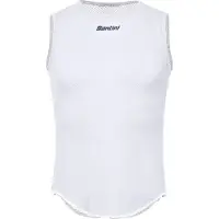Santini - Lieve Sleveless Baselayer - Kunstfaserunterwäsche Gr XS/S weiß