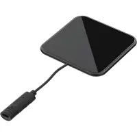 Tellur Qi Ultra-Slim Wireless Fast Charging Pad WCP03, 10 W, Qi-, gehärtetes Glas, schwarz