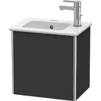 Duravit XS4170L8080 Waschtischunterbau XSquare, 1 Tür, li