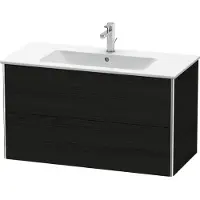 Duravit XSquare Meuble sous-lavabo suspendu, 2 tiroirs, 1010x560x478mm, XS417301616, XS417301616
