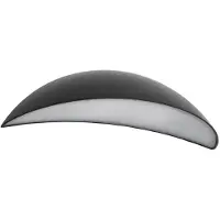 LINDBY LED-Außenwandleuchte Zerino, schwarz, 34,5 cm, IP54