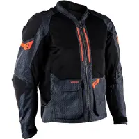 Leatt Jacket ADV FlowTour 4.5 Short V26 grau-schwarz-orange L