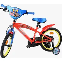 Volare Paw Patrol Kinderfahrrad - Jungen - 16 Zoll - Rot Blau