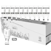 Tech One Tech Tec2954 Pack 12w Usb-wandladegerät 10 Einheiten