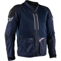 Leatt Jacket ADV FlowTour 4.5 Short V26 blau-schwarz XL